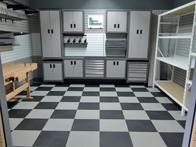 GARAGE BUDDY CABINETS, VERY AFFORDABLE POWDER COATED METAL GARAGE CABINETS